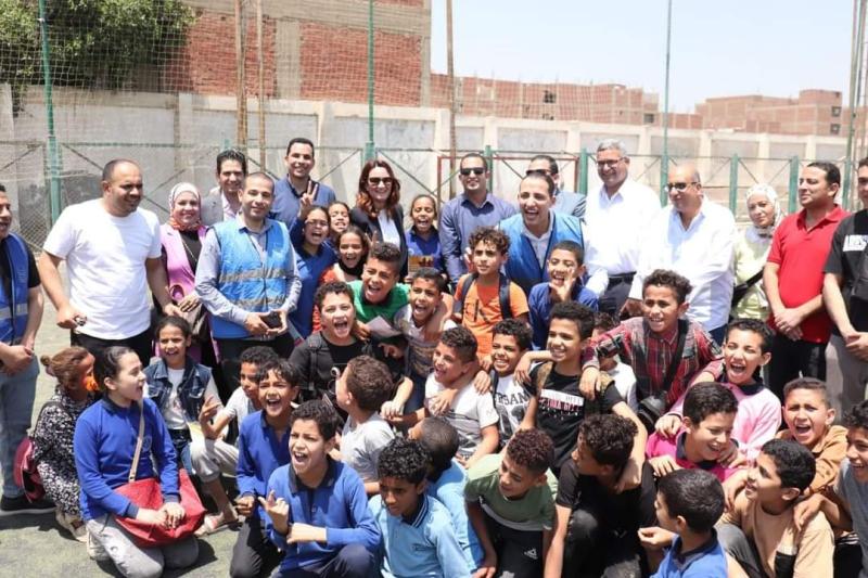 محافظة الجيزة تشهد فعاليات القافلة العلاجية الشاملة بقرية ميت شماس