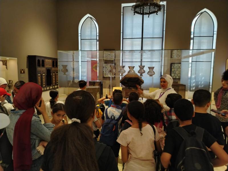جولة جديدة لأتوبيس الفن الجميل بالمتحف الإسلامي