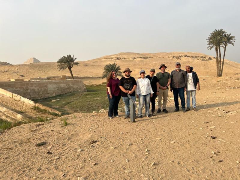 اكتشاف فرع جاف من نهر النيل مدفون بالقرب من الأهرامات