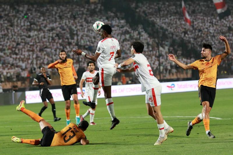 مباراة الزمالك ونهضة بركان في الكونفدرالية 