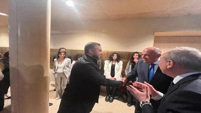 وزير الخارجية يزور بيت مصر بالمدينة الجامعية الفرنسية