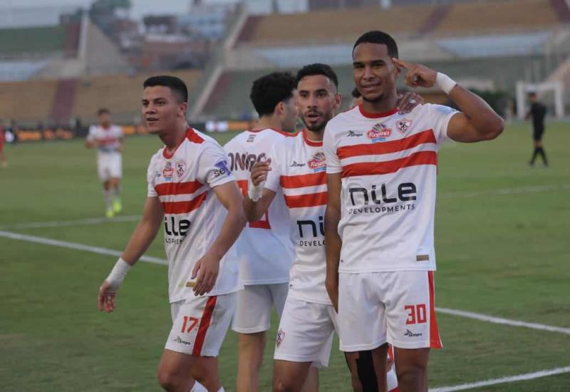 فرحة سيف الجزيري ولاعبي الزمالك