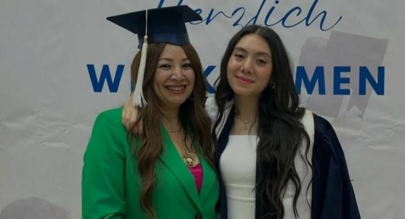 انتصار تحتفل بتخرج ابنتها على طريقتها الخاصة