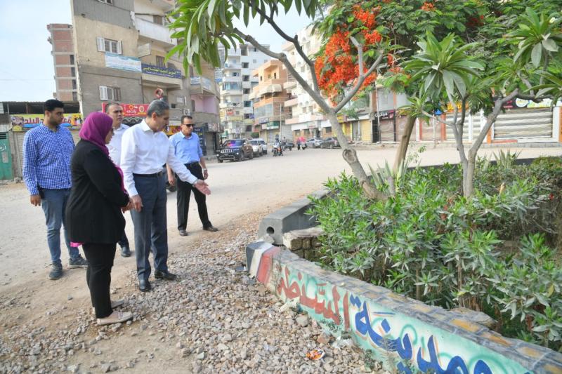 في جولة صباحية.. محافظ الغربية يتابع مشروعات الرصف والتطوير بزفتي والسنطة