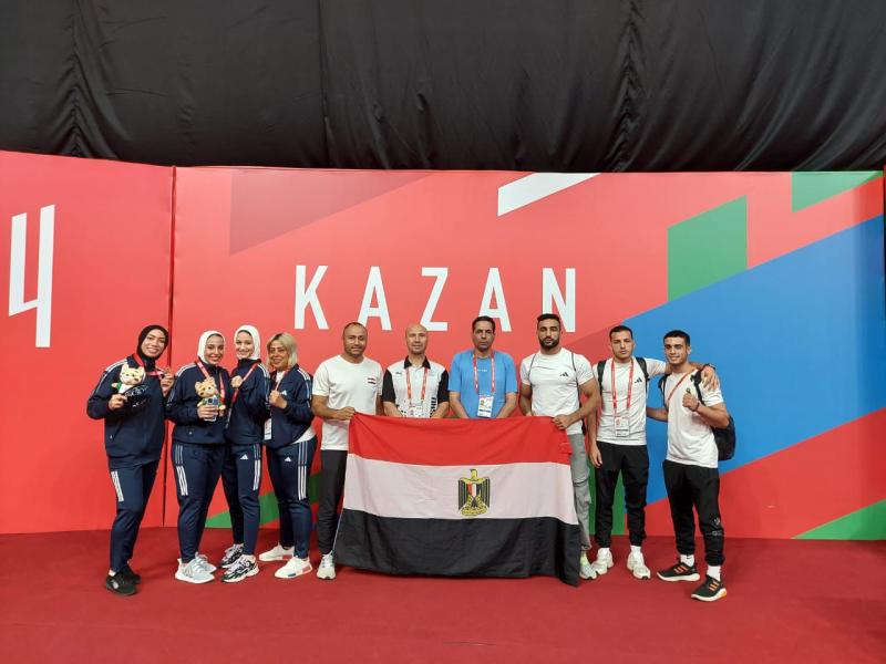 مصر تحصد 4 ميداليات في منافسات الكونغ فو بدورة ألعاب البريكس
