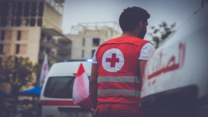الصليب الأحمر بغزة