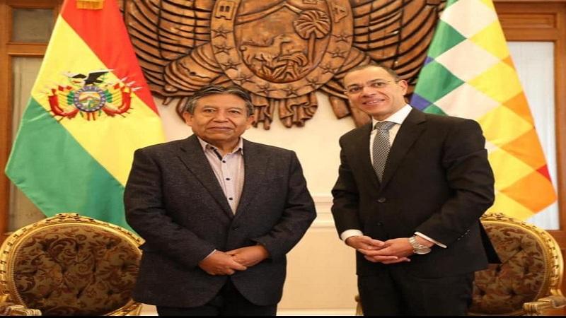 السفير المصري- نائب رئيس بوليفيا