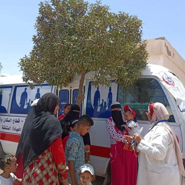 صحة الإسكندرية تطلق قافلة طبية بقرية بنجر 14
