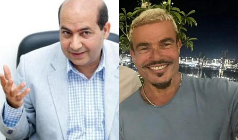 طارق الشناوي يهاجم منتقدي اللوك الجديد لـ عمرو دياب.. ”فيديو”