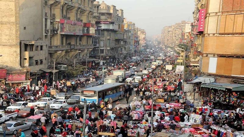 أرشيفية- المناطق التجارية بالقاهرة 