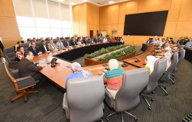 تفاصيل اجتماع المشرف على مكتب الوزير مع معاوني رؤساء أجهزة المدن الجديدة
