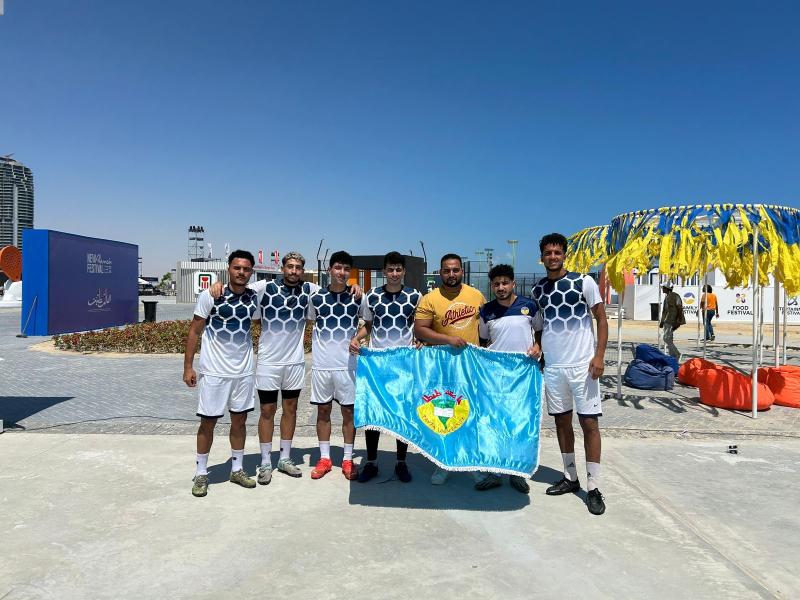 صعود فريق جامعة طنطا لكرة القدم إلي المربع الذهبي بمهرجان العلمين الجديدة