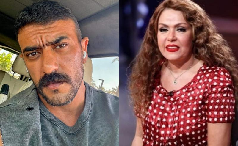 الفنانة لوسي والفنان أحمد العوضي