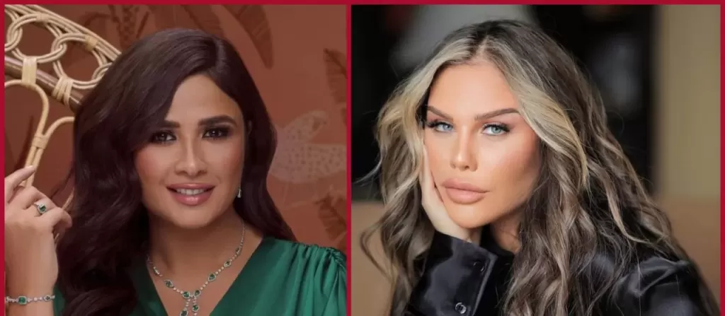 ياسمين عبد العزيز ونيكول سابا
