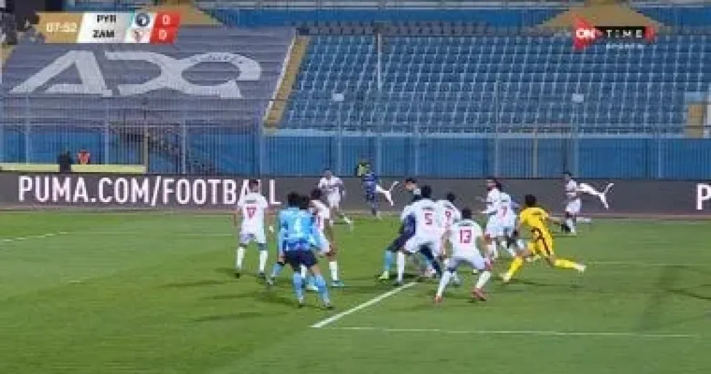 التعادل السلبي عنوان الشوط الأول من قمة الزمالك وبيراميدز بالدوري