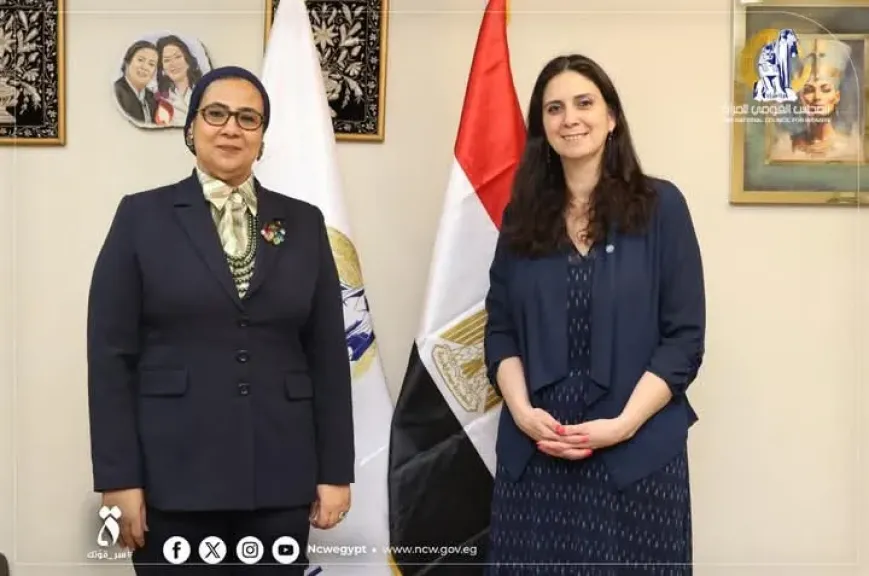 المستشارة أمل عمار تستقبل الممثلة الجديدة لمنظمة اليونيسف في مصر المستشارة أمل عمار تستقبل الممثلة الجديدة لمنظمة اليونيسف في مصر