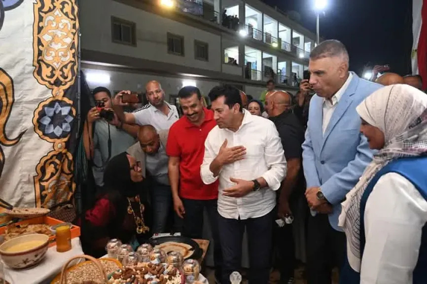 وزير الرياضة يشهد مهرجان جنوب الصعيد المتكامل بمشاركة 2000 شاب وفتاة من أربع محافظات بأسوان