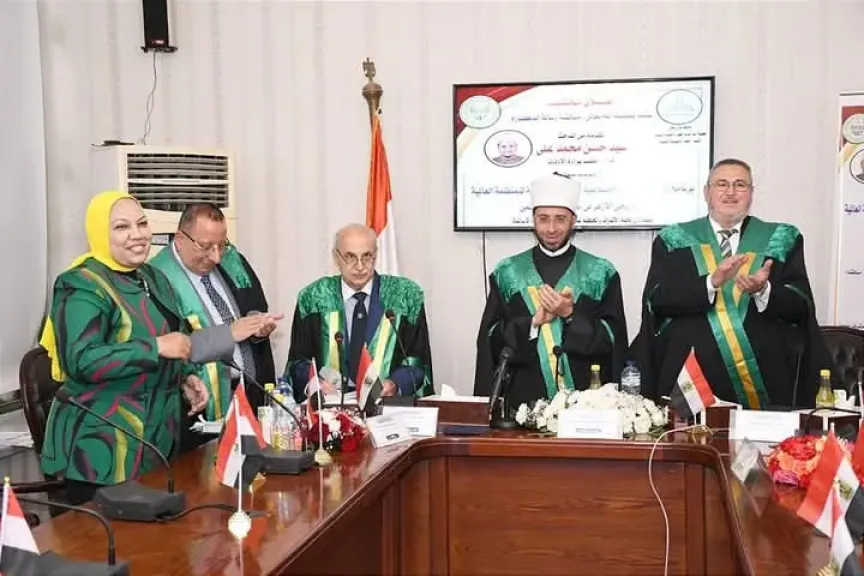 وزير الأوقاف يناقش رسالة دكتوراه بجامعة عين شمس