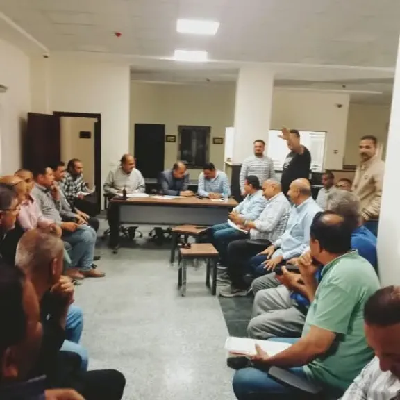 السكرتير العام المساعد لمحافظ الشرقية يترأس لجان متابعة إجراءات تقنين أراضي أملاك الدولة بمركز الحسينية