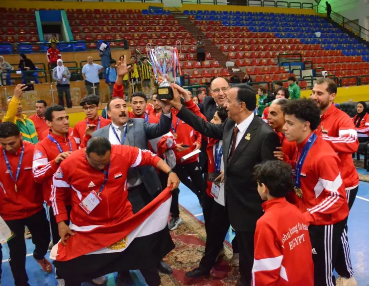 مصر تفوز بكأس البطولة الأفريقية للووشو كونغ فو بعد حصد 50 ميدالية