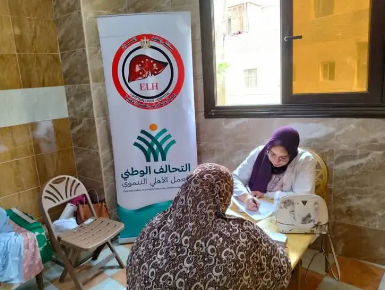 قافلة طبية في سندوب بالدقهلية ضمن جهود التحالف الوطني للعمل الأهلي التنموي