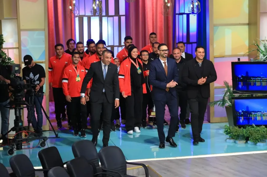 منى الشاذلي تحتفي بأبطال منتخب مصر للجودو غدًا