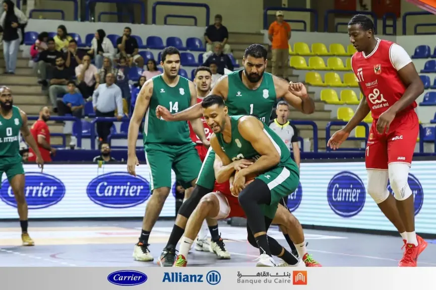 الاتحاد يهزم الأهلى ويتوج بكأس مصر لكرة السلة
