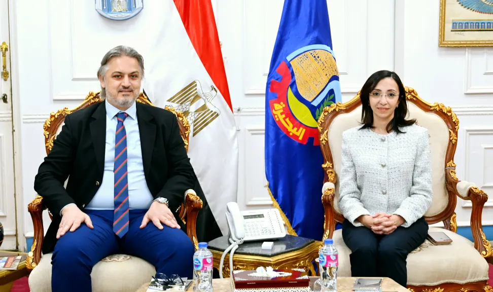 محافظ البحيرة تستقبل القنصل العام لليونان لبحث سبل التعاون
