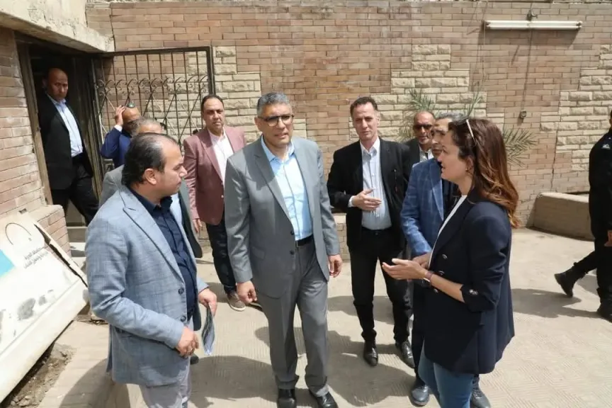 محافظ الجيزة يتفقد أعمال رفع كفاءة منشآت مدينة الطلبة والطالبات بالعجوزة