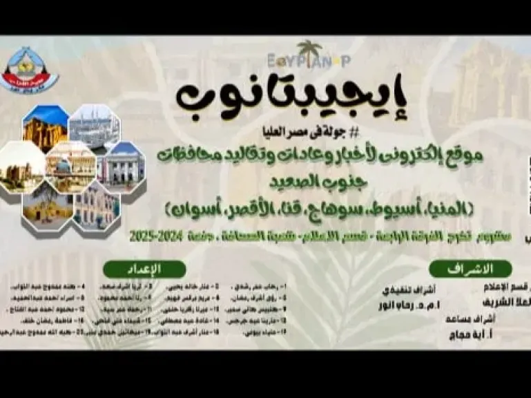 ”إيجيبتاتوب”.. طلاب إعلام المنيا يوثقون كنوز الصعيد المنسية