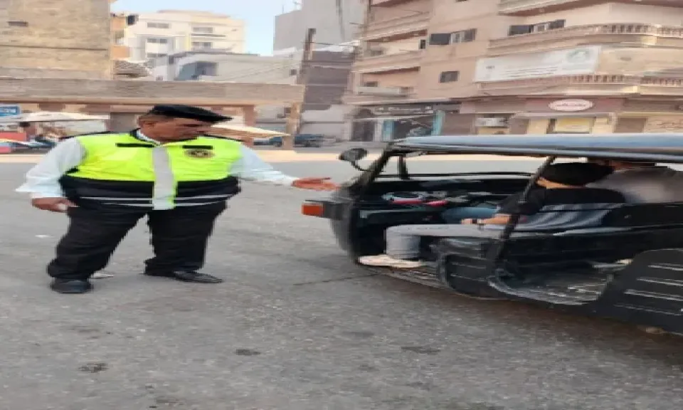 تحرير 108 مخالفة متنوعة في حملة مرورية بالغربية