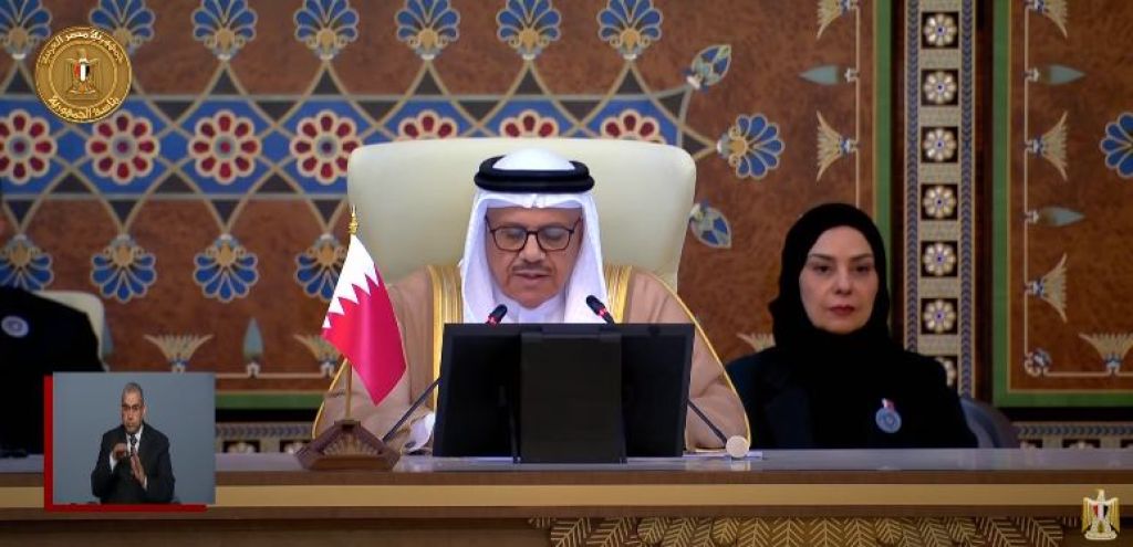 وزير خارجية البحرين: نرفض رفضًا قاطعًا عمليات التهجير للفلسطينيين