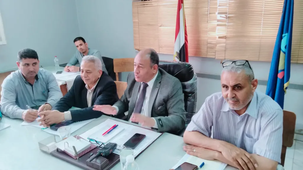 زراعة البحيرة تعقد اجتماعًا لمناقشة زراعة القطن وحصاد محصول القمح