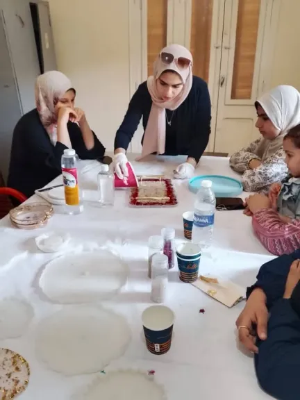 الشباب والرياضة: استمرار ورش ”مبادرة حرفتك مهنتك” لعضوات أندية الفتاة والمرأة بمحافظة الغربية