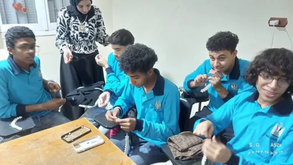 الشباب والرياضة تنفذ  مشروعات مجتمعيا لتعليم الأشغال اليدوية بمحافظة السويس