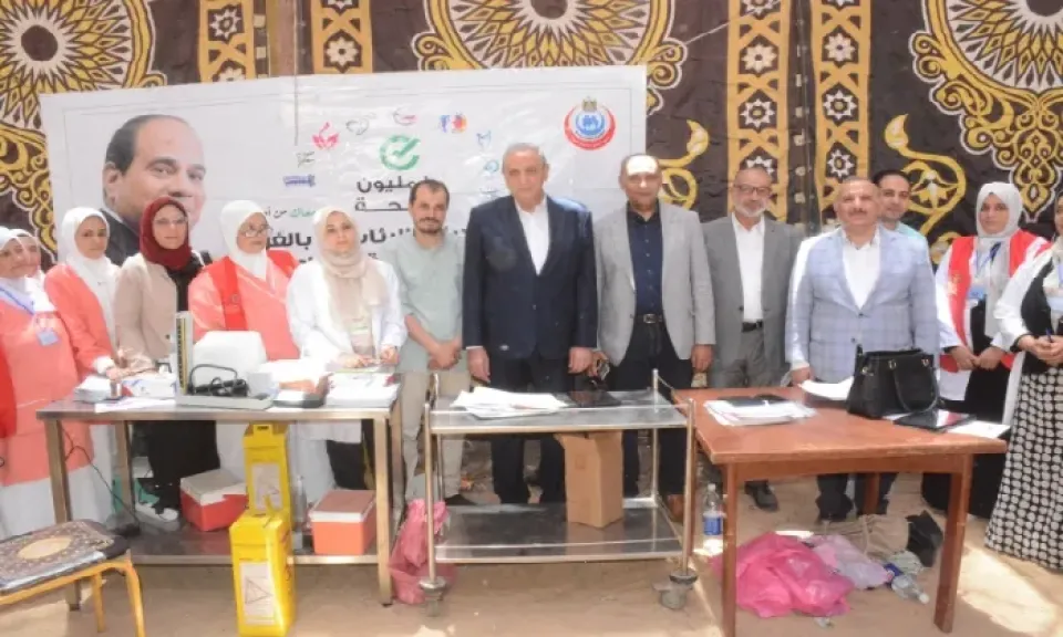 جانب من القافلة