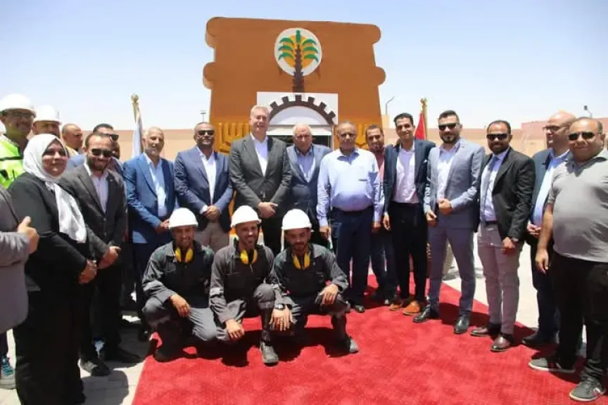 وزير البترول ومحافظ الوادي الجديد يفتتحان محطة تخفيض ضغط الغاز الطبيعي الدائمة