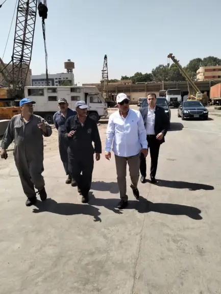 وزير الكهرباء يتفقد ورش صيانة المعدات والمركبات التابعة لكهربا مصر والمصرية لنقل الكهرباء