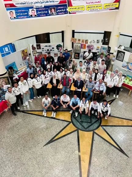 جامعة كفر الشيخ تنظم فعاليات المسابقة الكشفية الفنية لجوالي الجامعة للعام الجامعي 2024/2025