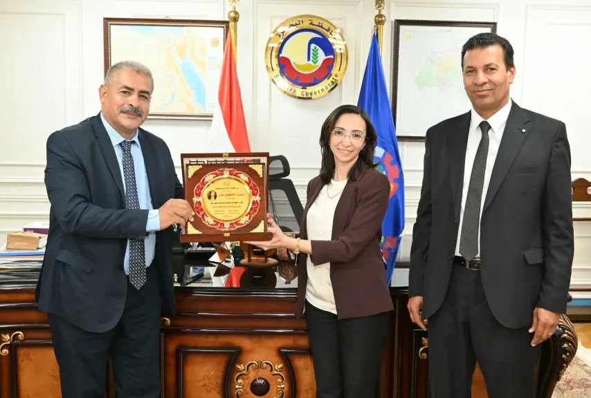محافظ البحيرة تستقبل مدير الهيئة العامة للإصلاح الزراعي وتؤكد على تعزيز التعاون المشترك