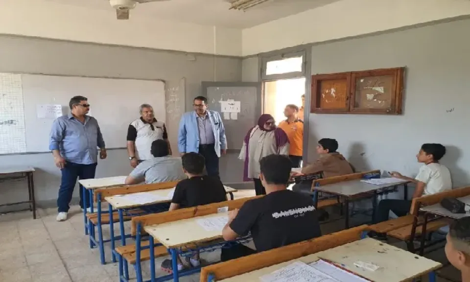 انطلاق امتحانات الشهادة الإعدادية في الغربية بمشاركة أكثر من 98 ألف طالب وطالبة