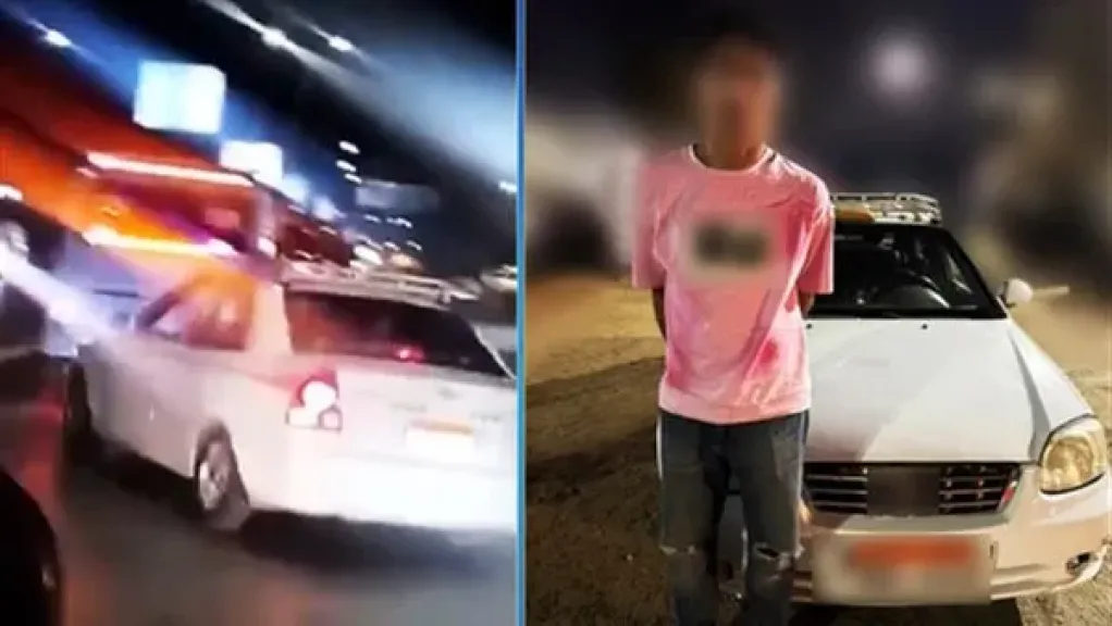 ضبط قائد سيارة أدى حركات استعراضية خلال حفل زفاف في العجوزة