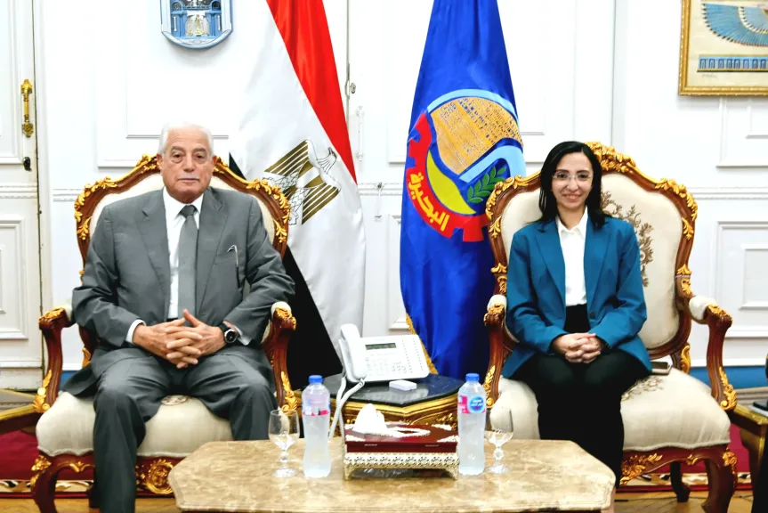 محافظ البحيرة تستقبل مستشار رئيس الجمهورية للتنمية المحلية