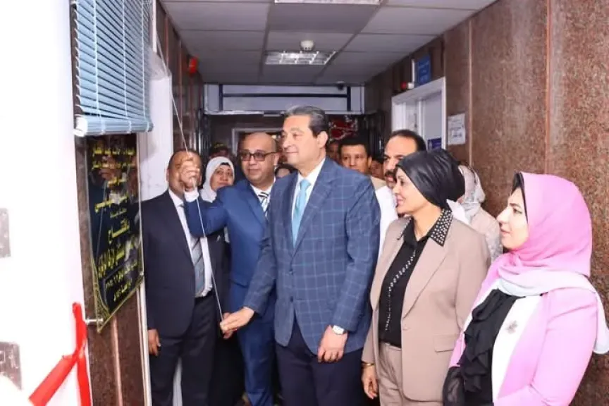 محافظ دمياط يفتتح وحدة الماموجرام بمستشفى الزرقا المركزى