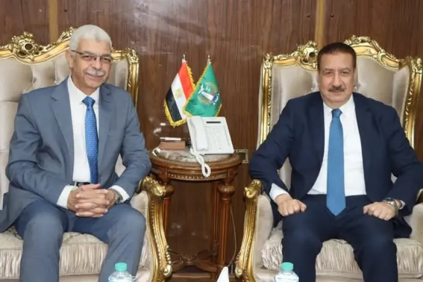 رئيس جامعة المنوفية يهنىء المحافظ بعيد الأضحى المبارك والعيد القومي للمحافظة