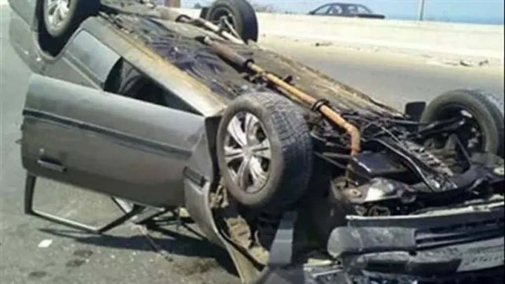 مصرع شاب في انقلاب سيارة بالطريق الصحراوي الشرقي بأخميم سوهاج