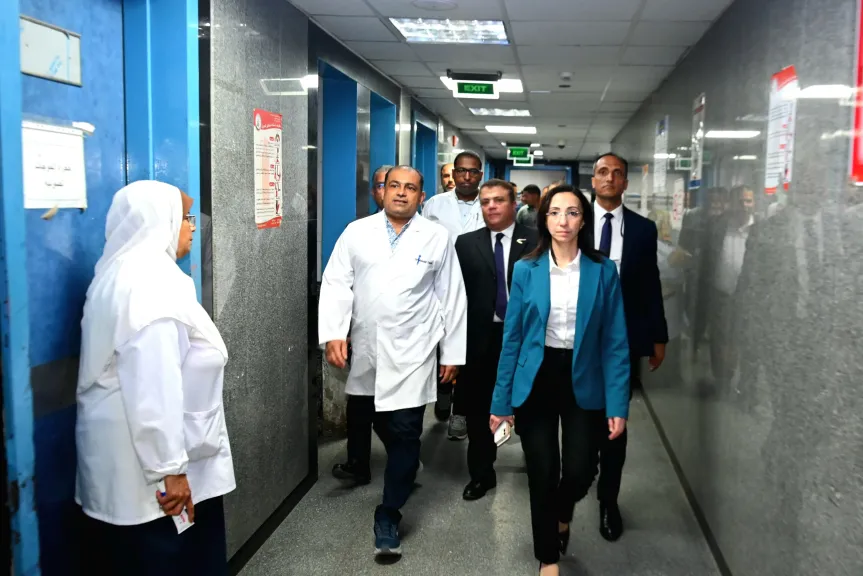 محافظ البحيرة تفاجئ المعهد الطبى القومى بدمنهور وتؤكد لا مكان للمقصرين