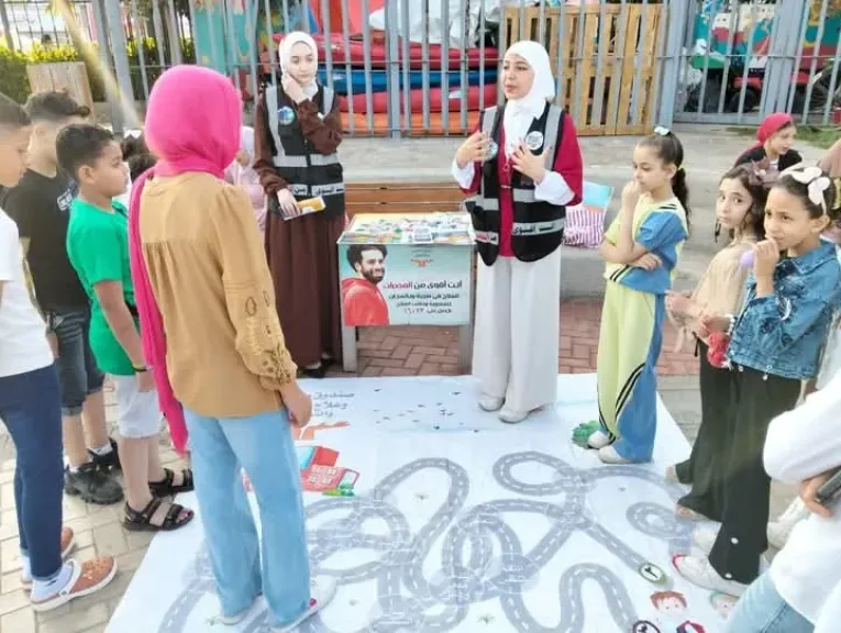 أنشطة صندوق مكافحة الإدمان داخل المناطق المطورة ”بديلة العشوائيات” والحدائق العامة للتوعية بأضرار تعاطي المخدرات