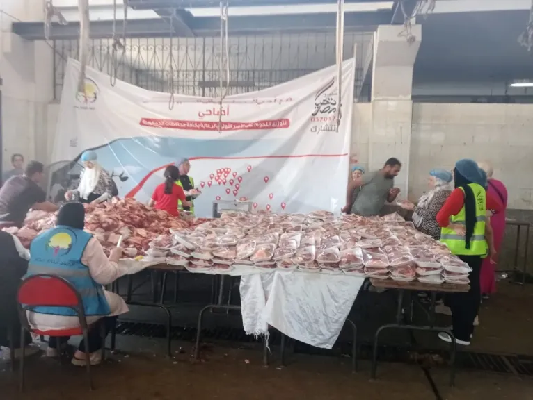 ثاني أيام عيد الأضحى.. ذبح وتجهيز 327 رأس ماشية بمجازر البحيرة