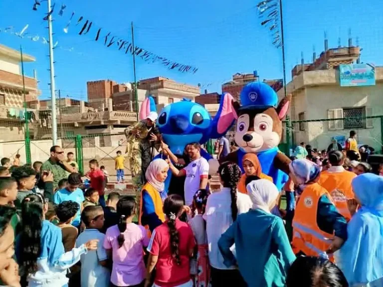 فى احتفالات رابع أيام عيد الأضحى.. الفنون الشعبية والأراجوز والساحر أبرز إحتفالات ” العيد أحلى” .. بمراكز شباب كفرالشيخ
